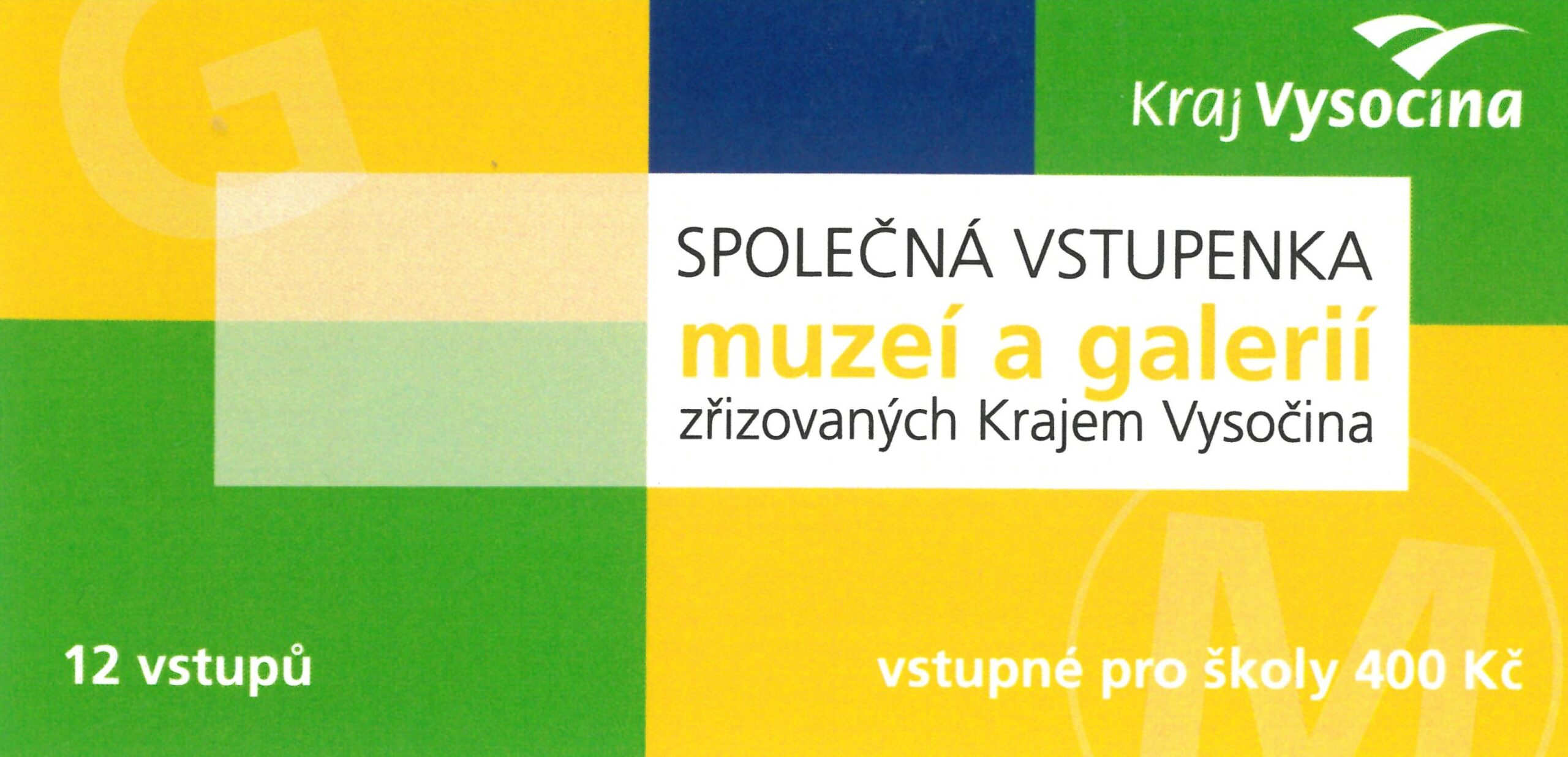 Společná vstupenka – vstupné pro školy